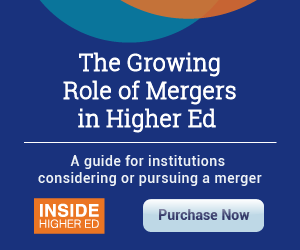 Special Report | The Growing Role of Mergers in Higher Ed | Purchase Now