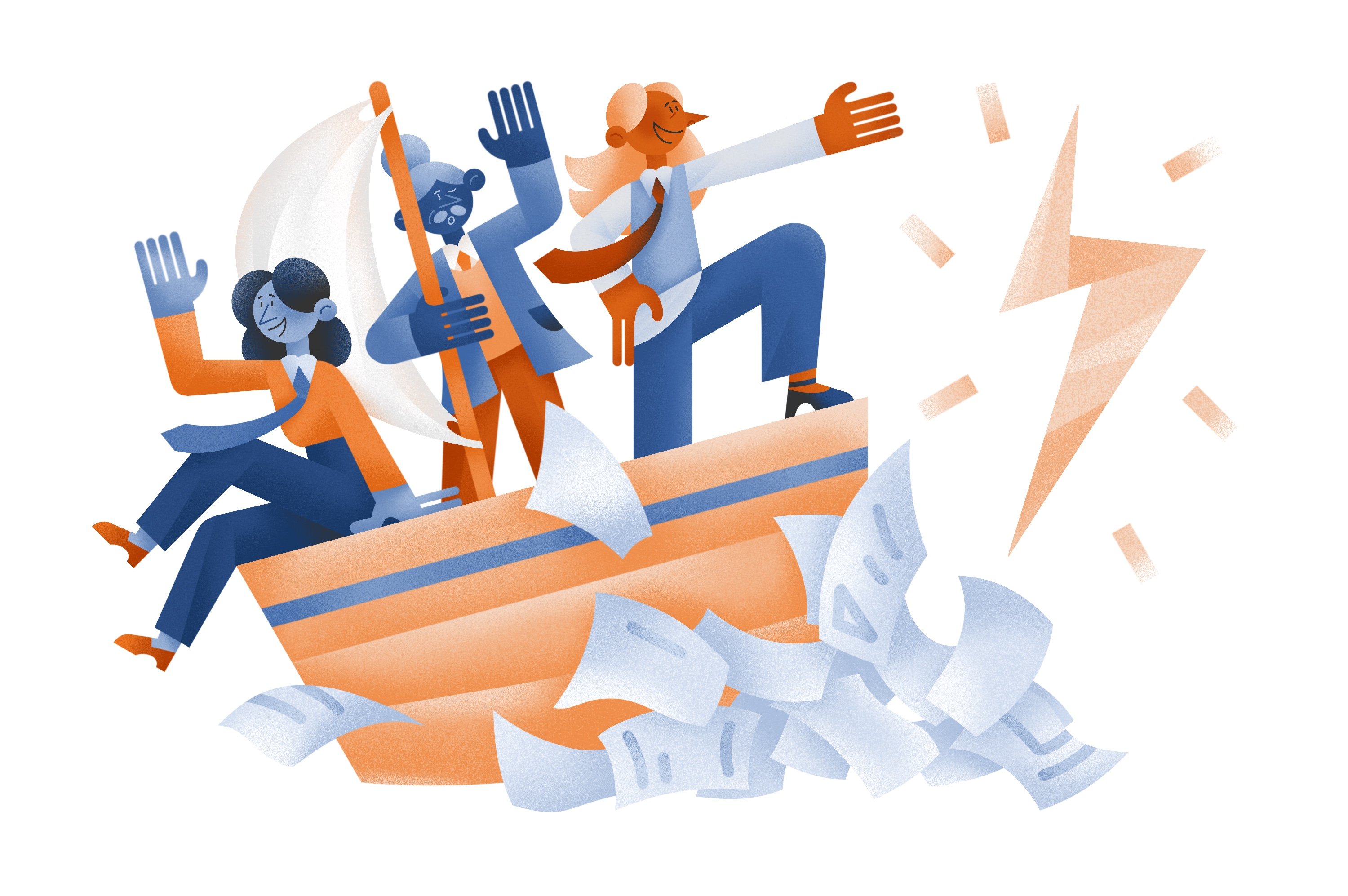 image of people on a boat