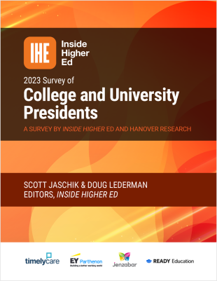 Cover of presidents' survey report