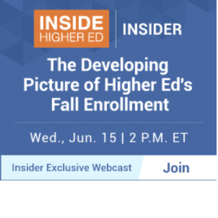 Event Invitation - The Developing Picture of Higher Ed's Fall Enrollment