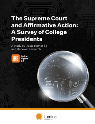 The Supreme Court Affirmative Action: A Survey of College Presidents