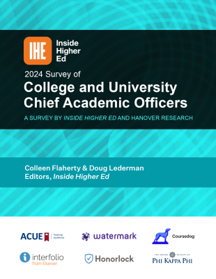 2024 Survey of College and University Chief Academic Officers