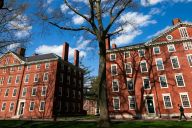 Redbrick buildings on the Harvard campus