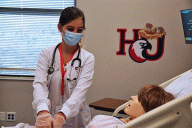 photo of nursing student at Hodges