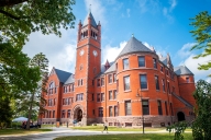 A redbrick building on Gettysburg College's campus. 