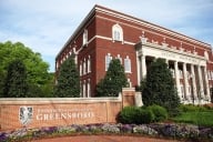 A photo of UNC Greensboro's campus.