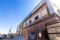 The University of Arizona’s student athlete support center on a sunny day