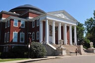 Grawemeyer Hall at the University of Louisville.