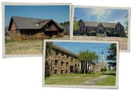 Buildings on the Bacone College campus.