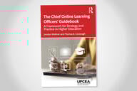 Cover of the Chief Online Learning Officers' Guidebook: A Framework for Strategy and Practice in Higher Education By Jocelyn Widmer, Thomas B. Cavanagh.