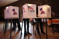 Privacy screens for voting
