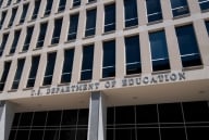 Front of the Department of Education building