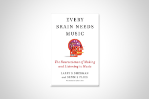 Every brain needs music book cover