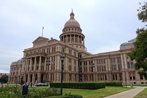 Texas state capitol building