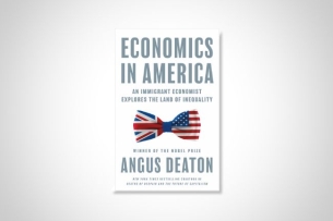 The cover of Economics in America by Angus Deaton