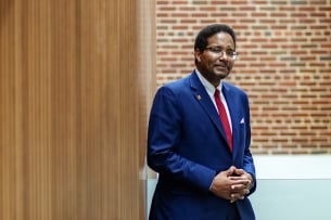 A photo of University of Maryland, College Park, president Darryll Pines.