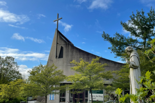 An image of the Christ the King Chapel at Franciscan University of Steubenville