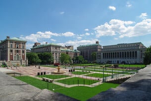 The Columbia University campus.