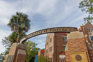 A photo of the University of Florida campus.