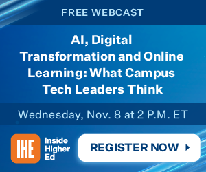 AI, Digital Transformation and Online Learning: What Campus Tech Leaders Think