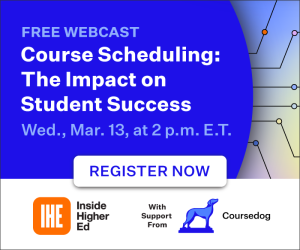 Course Scheduling: The Impact on Student Success