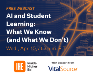 AI and Student Learning: What We Know (and What We Don't)