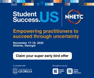 Student Success US 2025 | Empowering Practitioners to Succeed Through Uncertainty (In-Person Only)