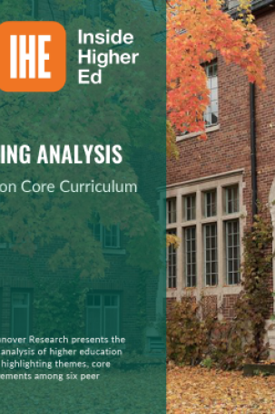 Image of General Education Core Curriculum Benchmarking