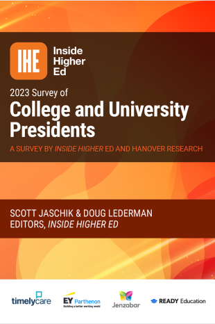 Cover of presidents' survey report