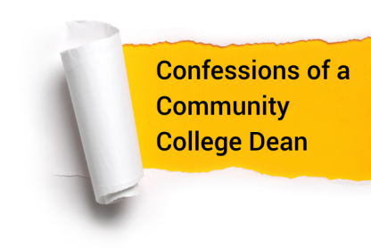 Logo of Confessions of a Community College Dean