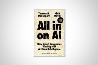 Cover of "All in on AI"