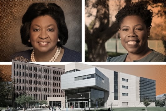 Photo illustration of Soraya Coley and Jennifer Brown