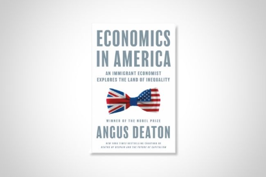 The cover of Economics in America by Angus Deaton