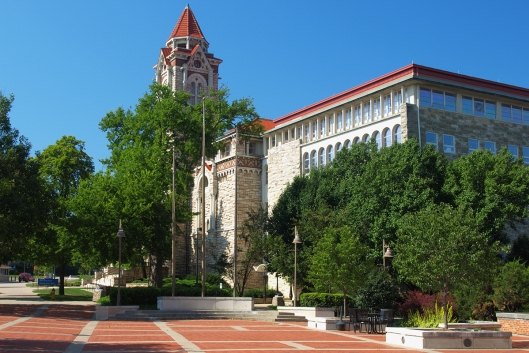 A photo of the University of Kansas campus