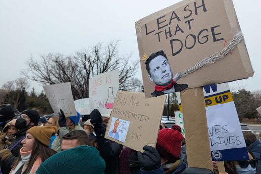 NIH funding cuts rally 