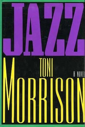 Photo of the book cover, Jazz, by Toni Morrison 