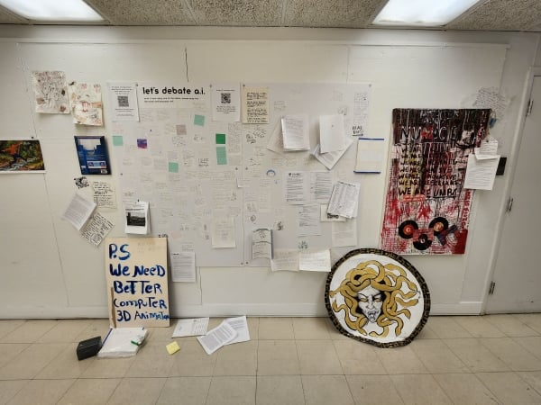AI dialogue exhibit