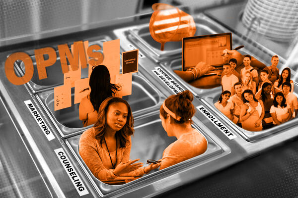 Menos faculdades compartilhando lucros com o OPMS