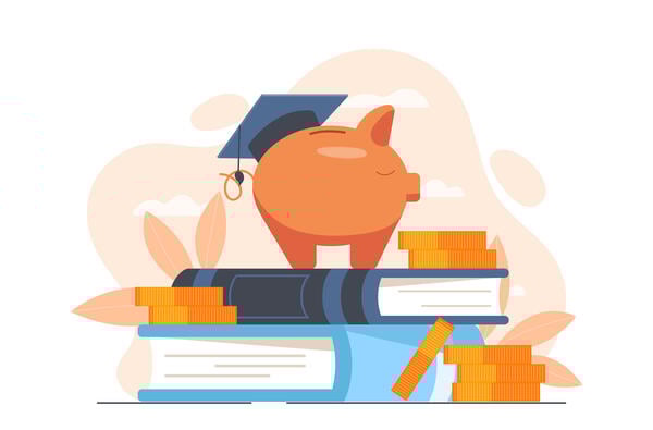 As faculdades apóiam a instrução financeira dos estudantes Ensino