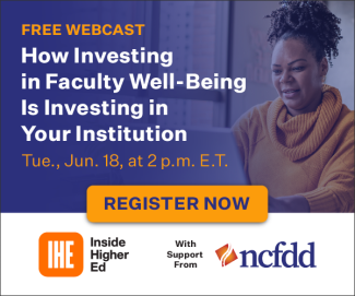 How Investing in Faculty Well-Being Is Investing in Your Institution