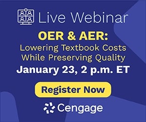 OER & AER: Lowering Textbook Costs While Preserving Quality