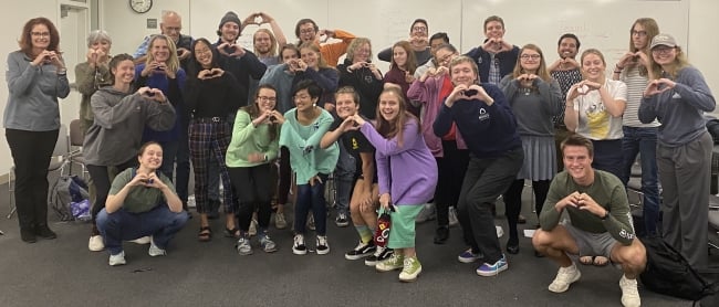 Colorado School of Mines Teaching With Heart participants smile for a photo