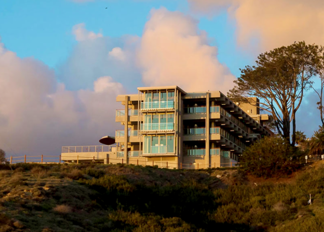 A photograph of the University of California, San Diego's Marine Conservation and Technology Facility.