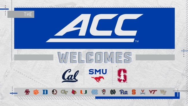 ACC ad welcoming Cal, Stanford and SMU