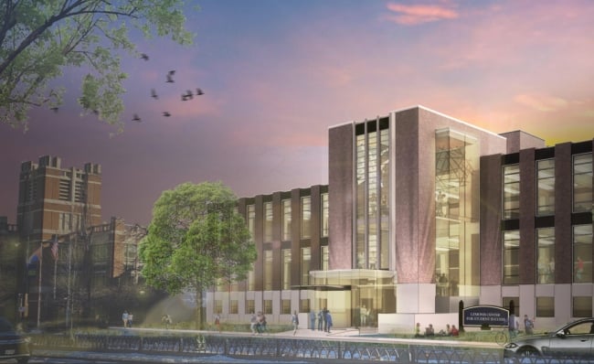 A rendering of the Lemonis Center for Student Success