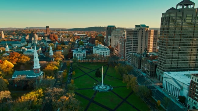 Yale University’s campus