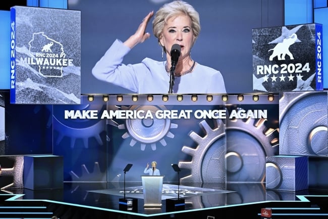 Linda McMahon at RNC