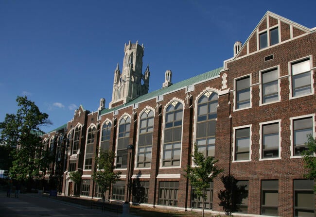 Assumption College building of the University of Windsor in Ontario, Canada