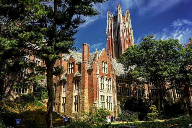 Bell Tower, Green Hall, Wellesley College, Wellesley, Massachusetts, USA.