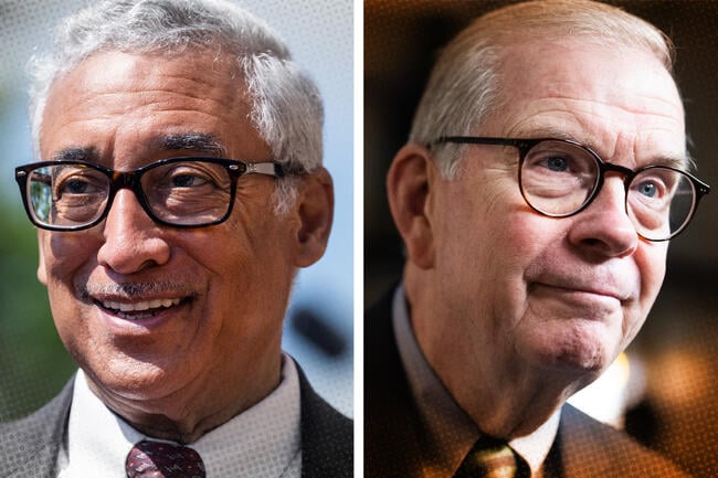 Headshots of Rep. Bobby Scott, D-Va., and Rep. Tim Walberg, R-Mich.